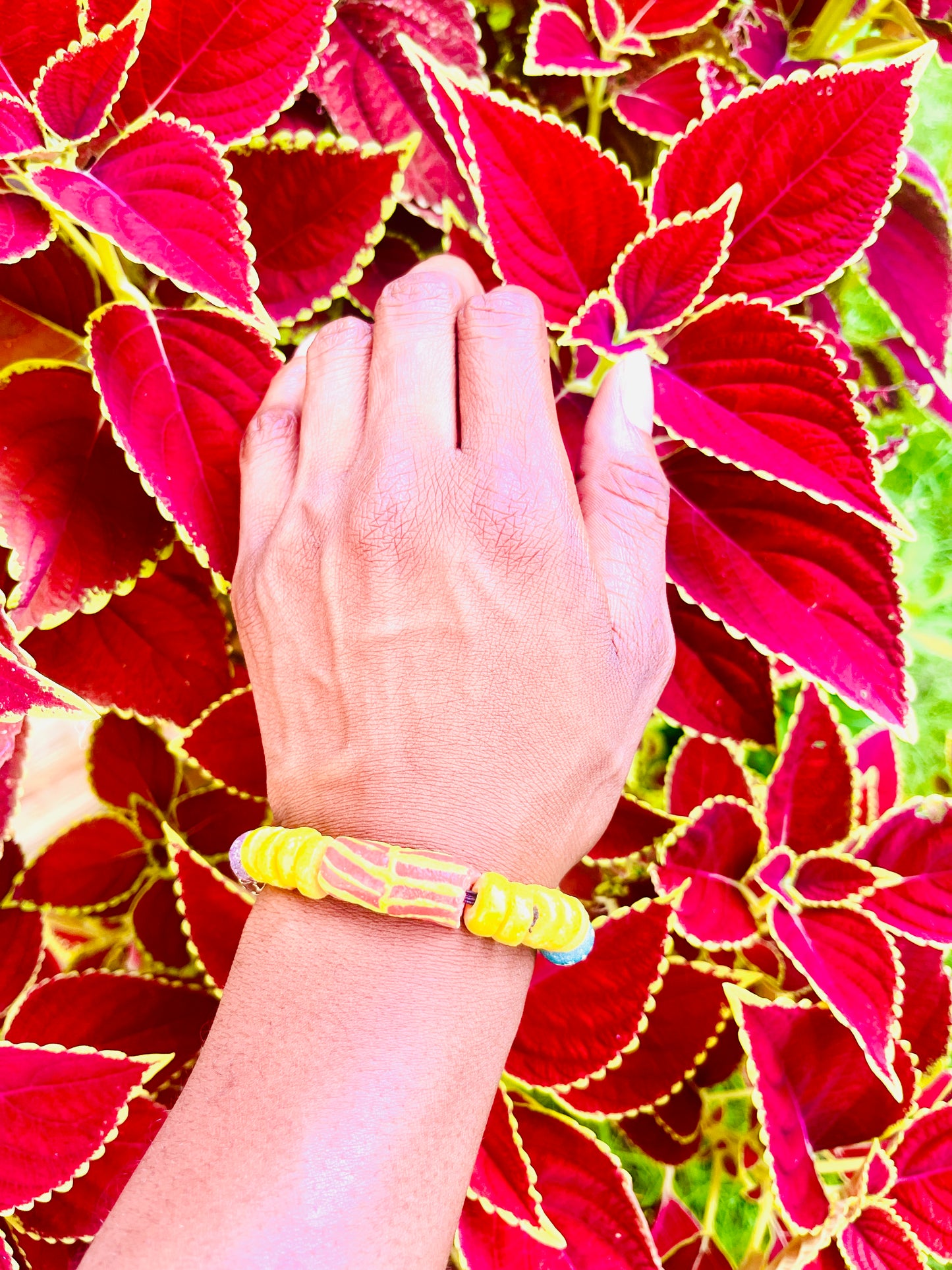 Bracelet - Éclat de Verre Krobo - Abotere