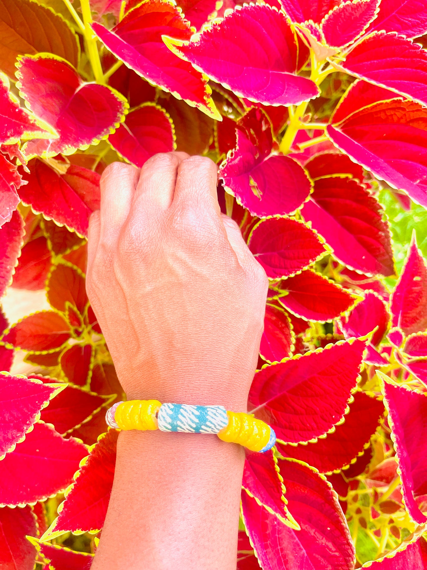 Bracelet - Éclat de Verre Krobo - Bosoo