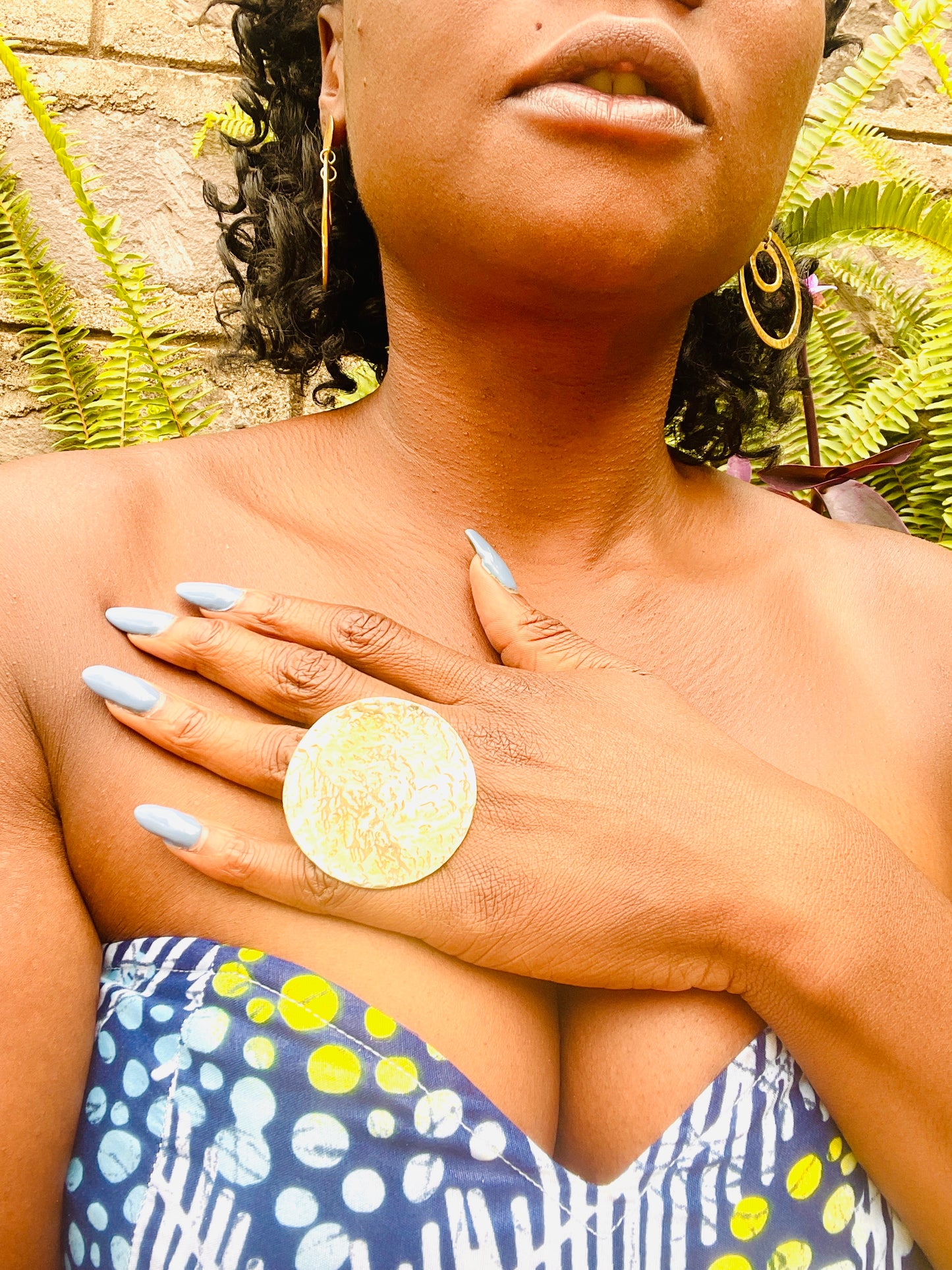 Luna - Bague Luna en Laiton du Kenya
