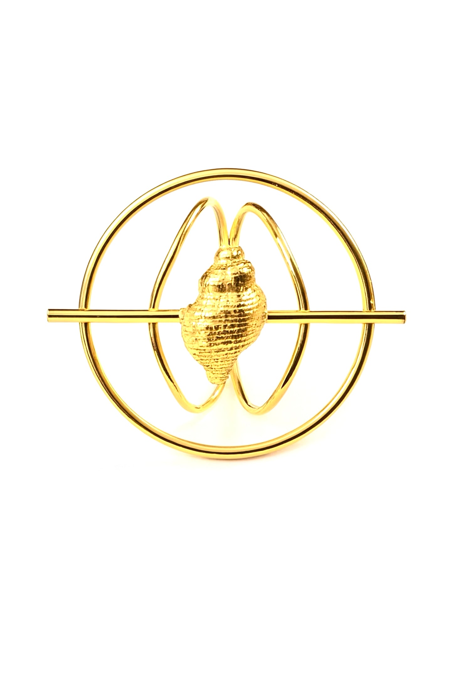 Bracelet ORA – Bijou artisanal en bronze doré | Bracelet de créateur éthique REMBO