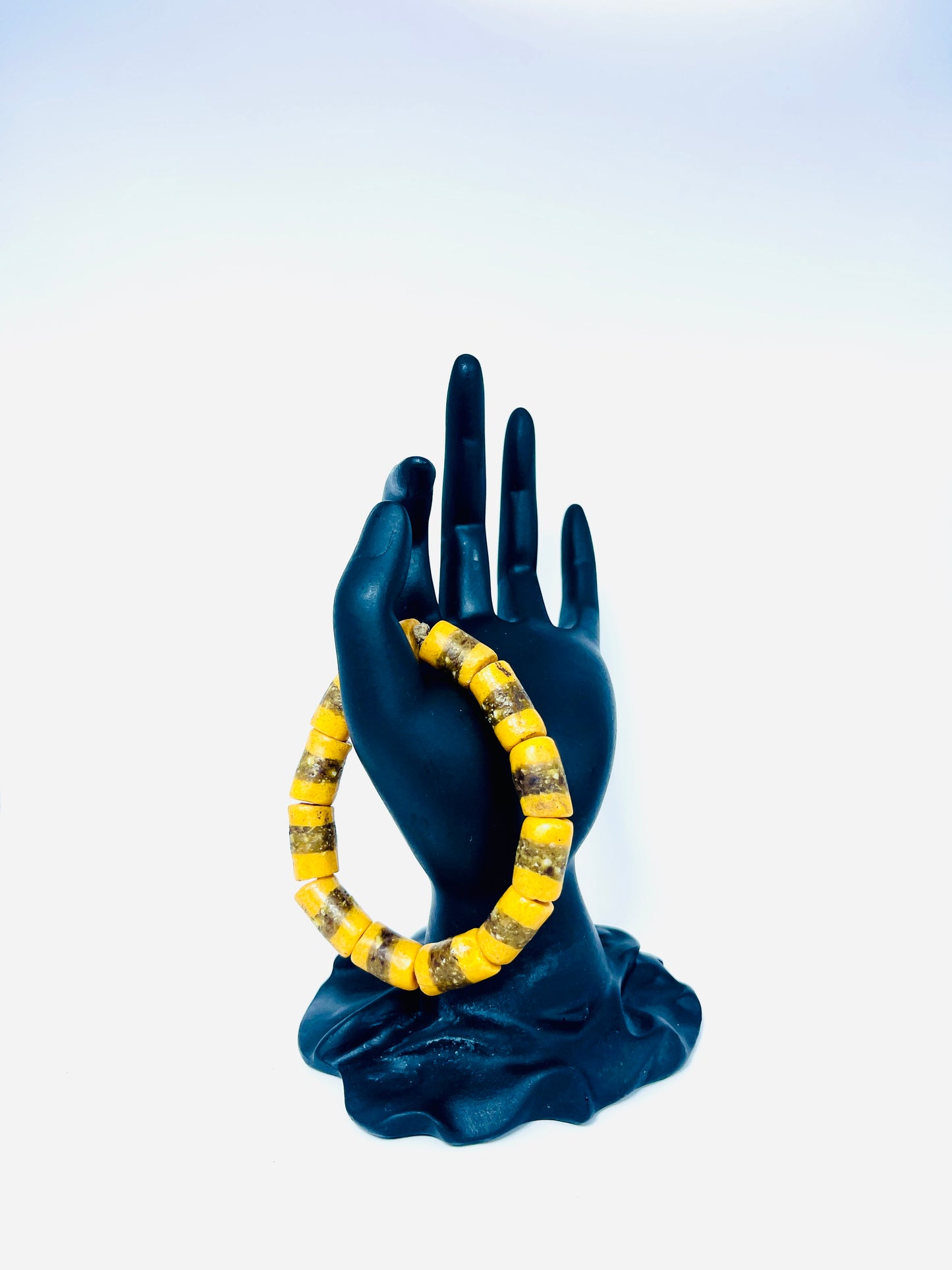 Parure Bracelet et Collier - Éclat de Verre Krobo - Ada Simé