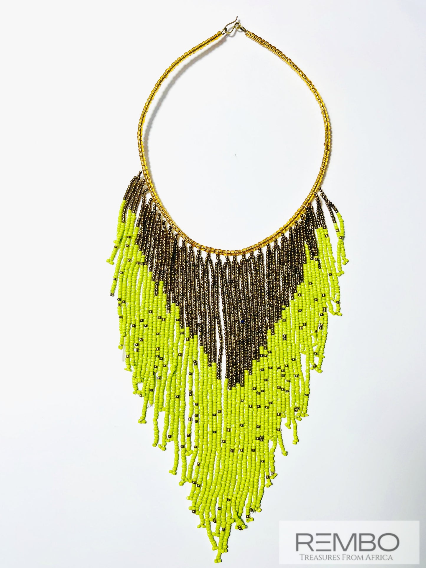 Enkare  - Collier en Perles Enkare Bijou Artisanal Maasai